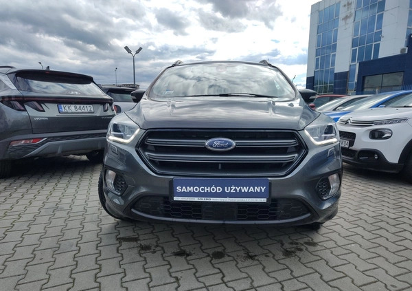 Ford Kuga cena 69900 przebieg: 130177, rok produkcji 2017 z Włodawa małe 172